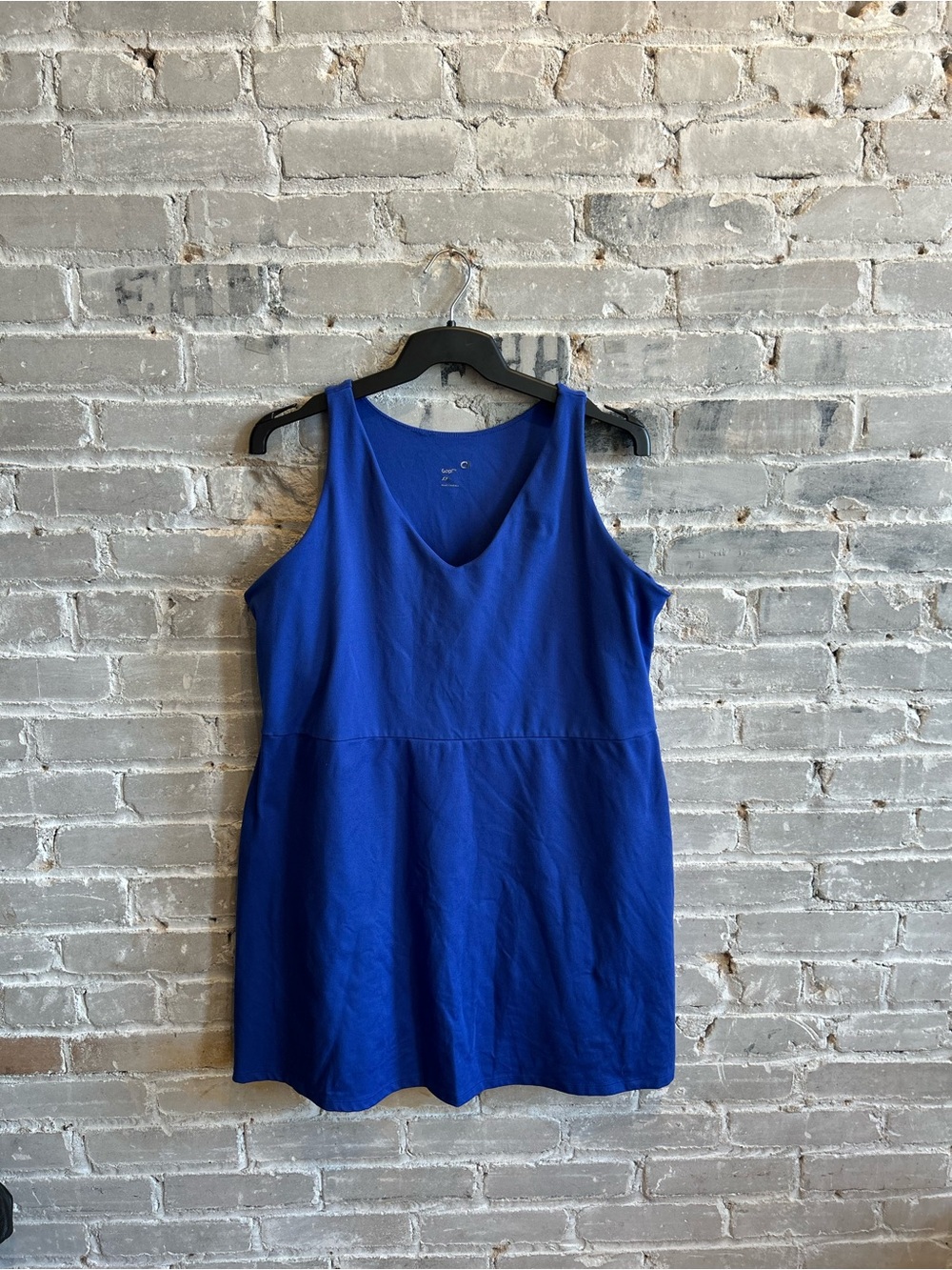 GapFit Deep Ultramarine Blue Active Exercise Dress with Shorts XXL